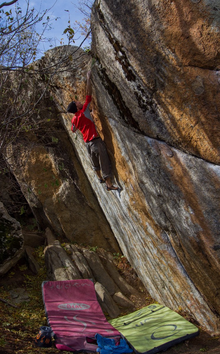 Ben Sémiond   Targa   Clem rit 7c